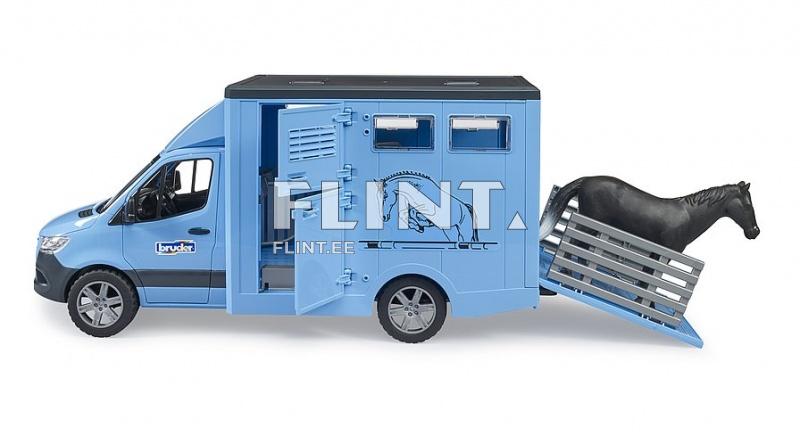 Hevoskuljetusauto MB Sprinter (45,5x17x22cm) Bruder Hevoskuljetusauto MB Sprinter (45,5x17x22cm) Bruder