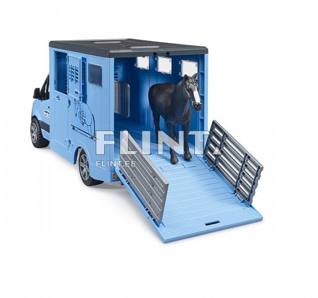 Hevoskuljetusauto MB Sprinter (45,5x17x22cm) Bruder Hevoskuljetusauto MB Sprinter (45,5x17x22cm) Bruder