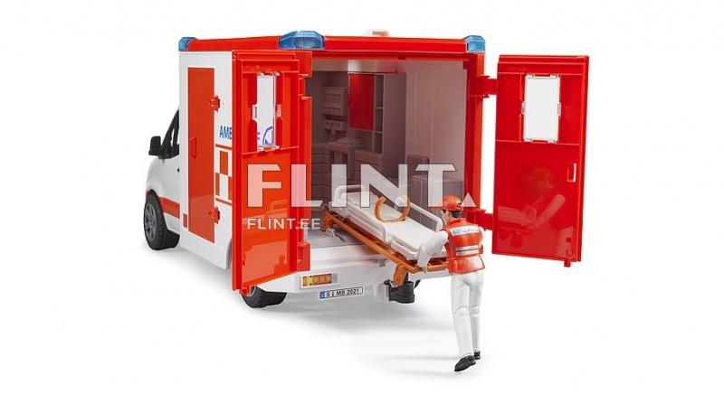 Ambulanssi MB Sprinter (45,5x17x22cm) Bruder Ambulanssi MB Sprinter (45,5x17x22cm) Bruder