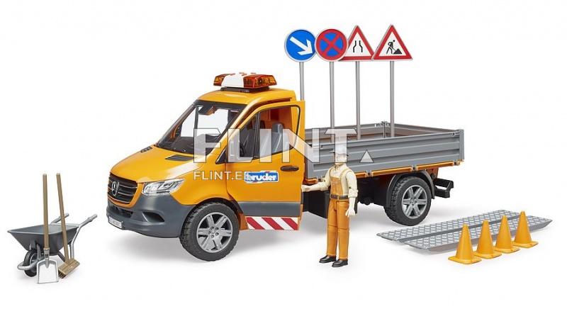 Tietyöautosetti MB Sprinter (40,8x18x18,8cm) Bruder Tietyöautosetti MB Sprinter (40,8x18x18,8cm) Bruder