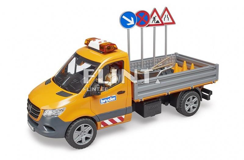 Tietyöautosetti MB Sprinter (40,8x18x18,8cm) Bruder Tietyöautosetti MB Sprinter (40,8x18x18,8cm) Bruder