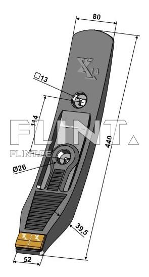 Point Köckerling 915776 440x52mm (Extreme Carbide)