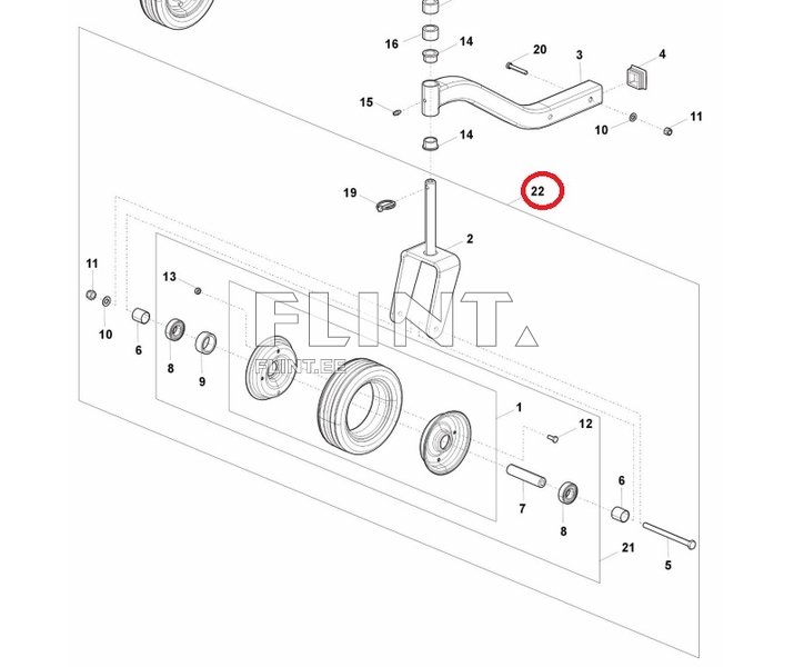 Tugiratas Cosmo SGM (komplekt) 124134046
