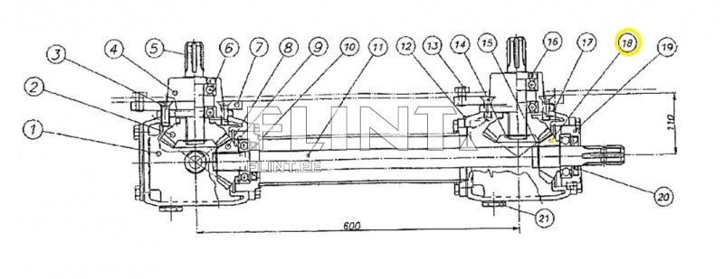 Reduktori koonus hammasratas 12529 14D; 17D (z13) ava 40mm