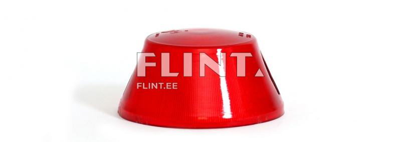 Lens for lamp WE-92 red (92x60mm) Lens for lamp WE-92 red (92x60mm)