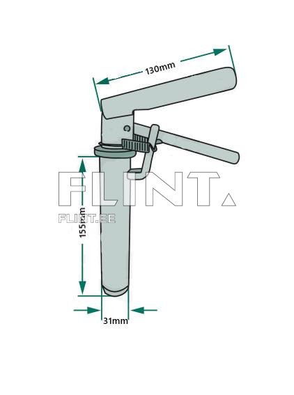 Vetokoukun tappi 31mm