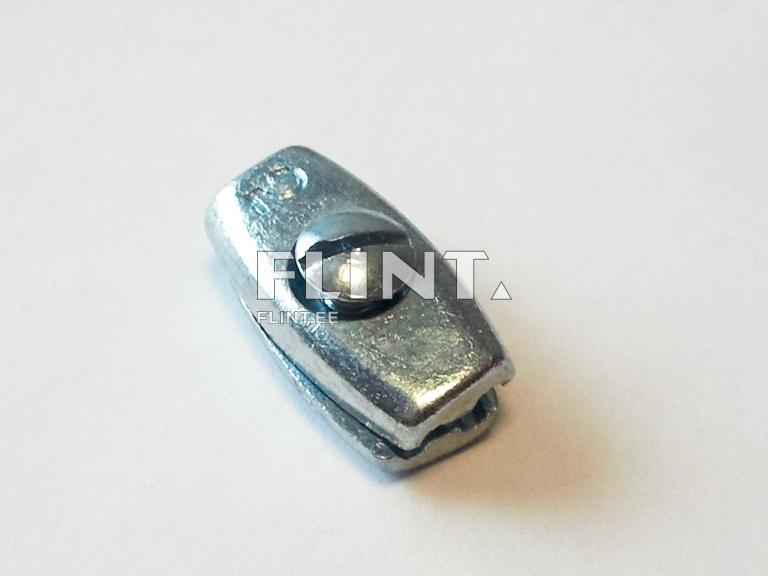 Connector for polywire up to ø 2.5 mm