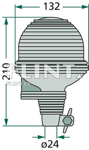 Vilkkumajakka 12V (GF.81.011) (H1 12V 55W)