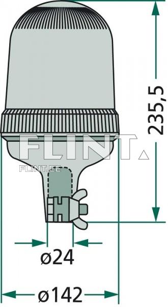 Vilkkumajakka 12V (GF.35.011) (H1 12V 55W)