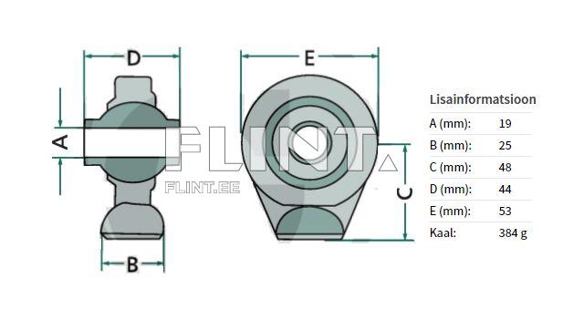 Ball joint Cat.1