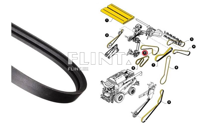 Rihm 2HB-3250 New Holland 84075345, 84175581, 87546479