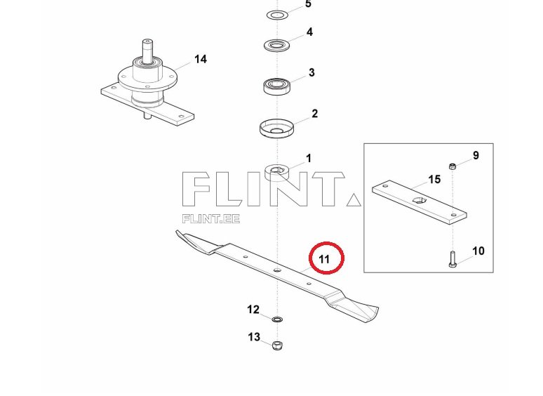 Niiduki tera Cosmo SGM 60 (SGM 1.5m) 60x6x515mm