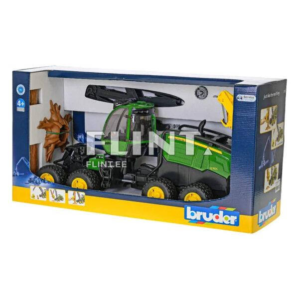 Harvesteri John Deere 1270G (50x20,3x17,3cm) Bruder Harvesteri John Deere 1270G (50x20,3x17,3cm) Bruder
