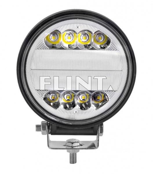 Work light LED 30W; 2900 lm; (combo beam, round, with blue angel eye) Work light LED 30W; 2900 lm; (combo beam, round, with blue angel eye)