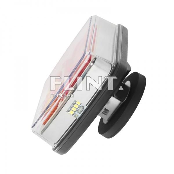 Tail light LED 12/24V; tail, direction indicator (left), brake, number plate lamp