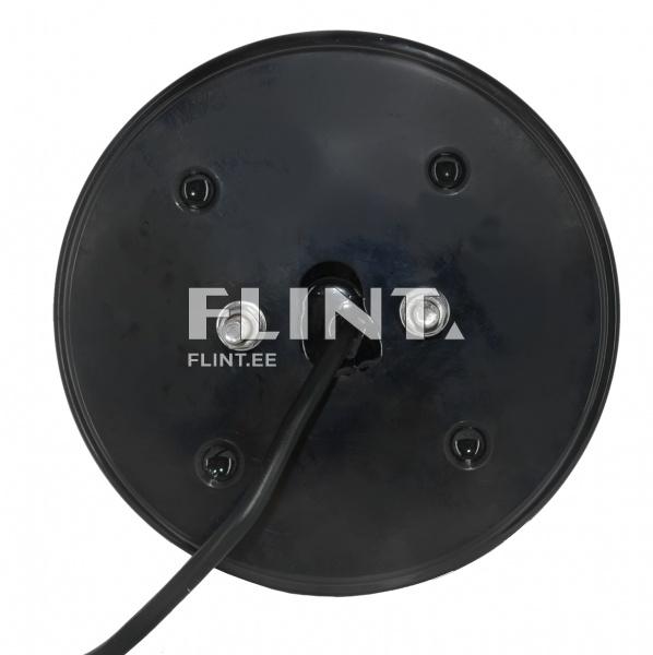 Tail light LED 12/24V; tail, dirrection indicator, brake lamp Ø136mm red center