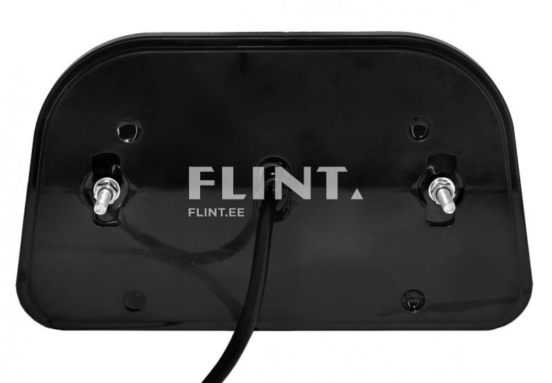 Tail light LED 12/24V; (right) number plate, fog lamp; 241x140x44mm