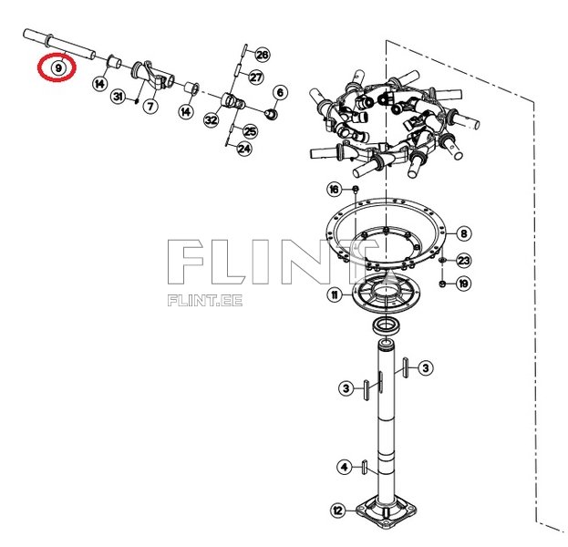 Pii lati hoidja Kuhn 57556900