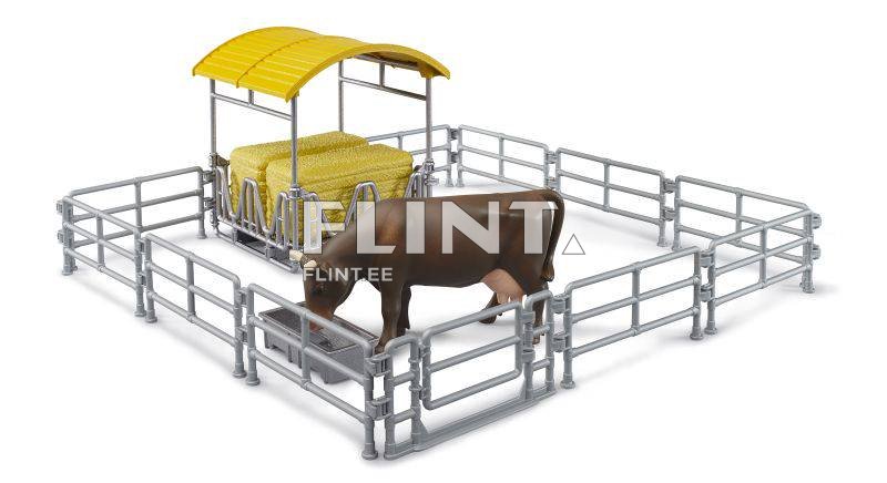 Feeding area with a cow Bruder 