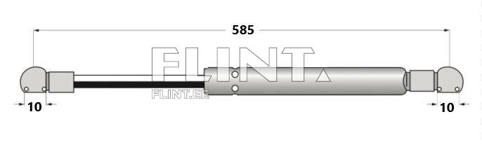 Gaasiamort Stabilus 425N John Deere AL181251