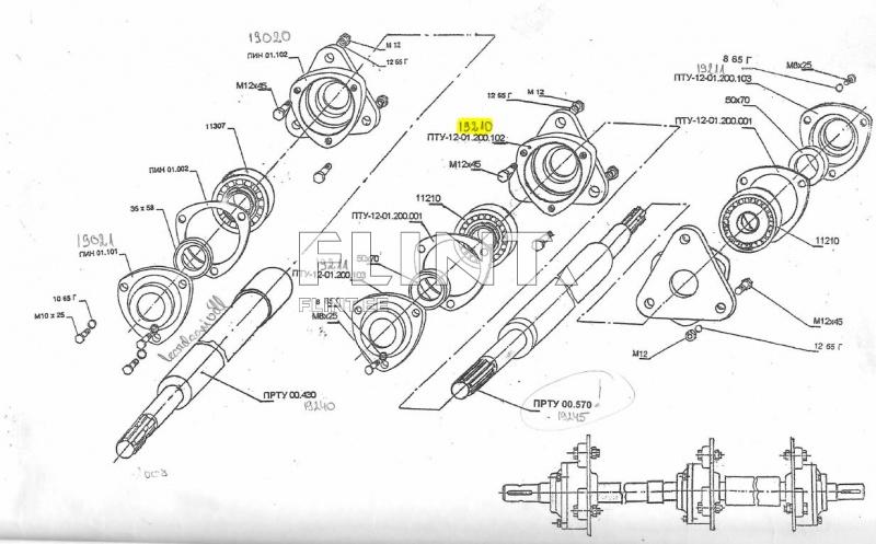 Laagrikorpus PTU-12-01.200.102 (PTU-6,0; PTU-14)