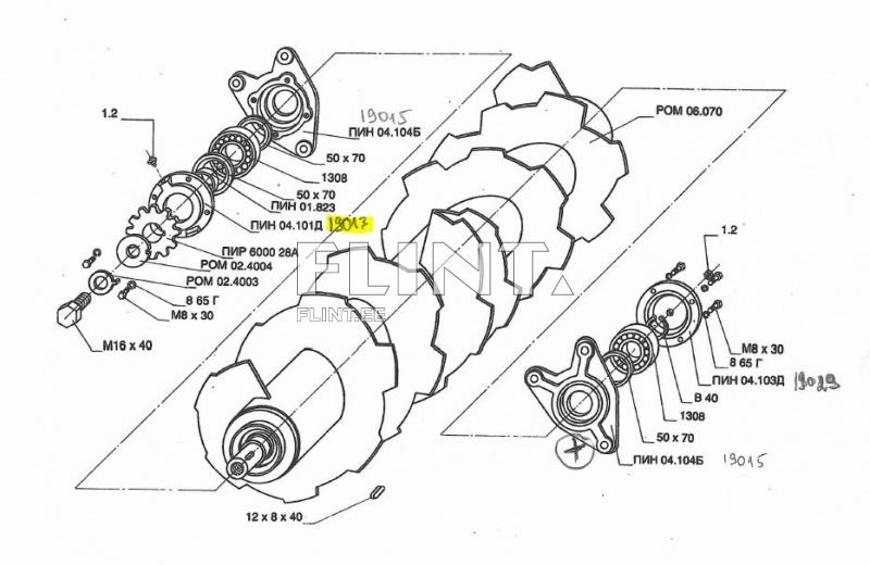 Cover PIN 04.101 (ROU-6; PTU-6,0)
