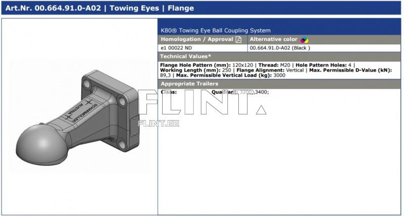 Towing eye ball coupling Scharmueller 00.664.91.1 K80® (120x120)