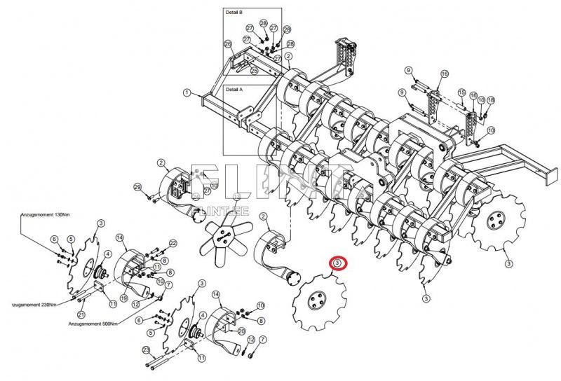 Disc Köckerling 510x5 (910964)