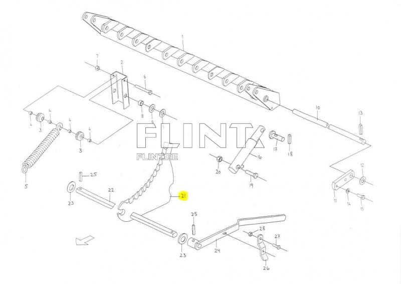 Blade ORKEL, Vicon, Taarup (57769, 16613168)