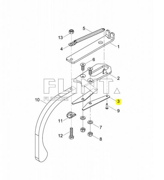 Spring blade Horsch 23245601
