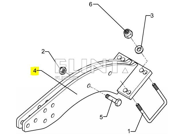 Bracket (4220188) LEMKEN RUBIN