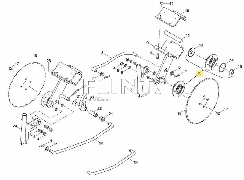 Hub (new type) Väderstad 177483