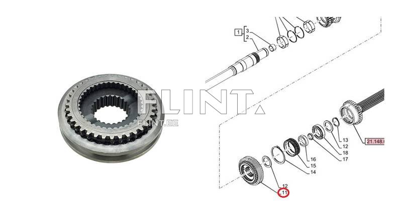 Synchronizer Case 5186629