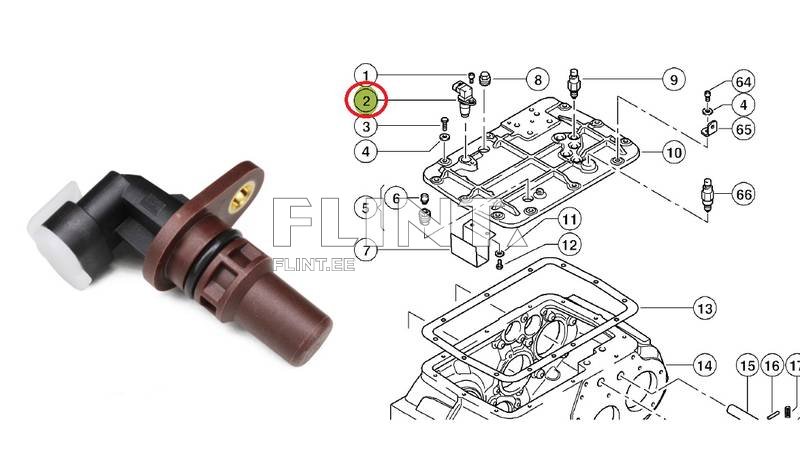 Kiiruse andur Claas 0000117991