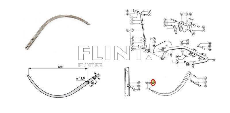 Needle Claas 52727/ 8126620