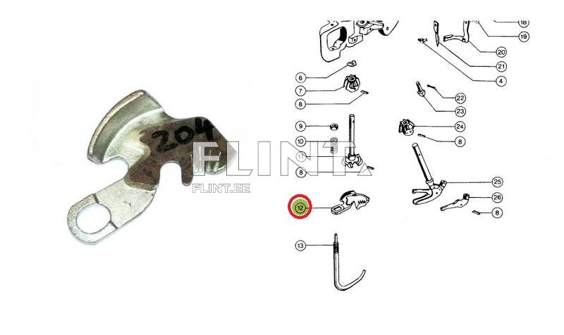 Bracket Claas 53024/000037