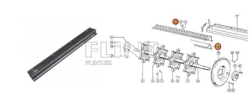 Plekk Claas 608548.1 (21/02)