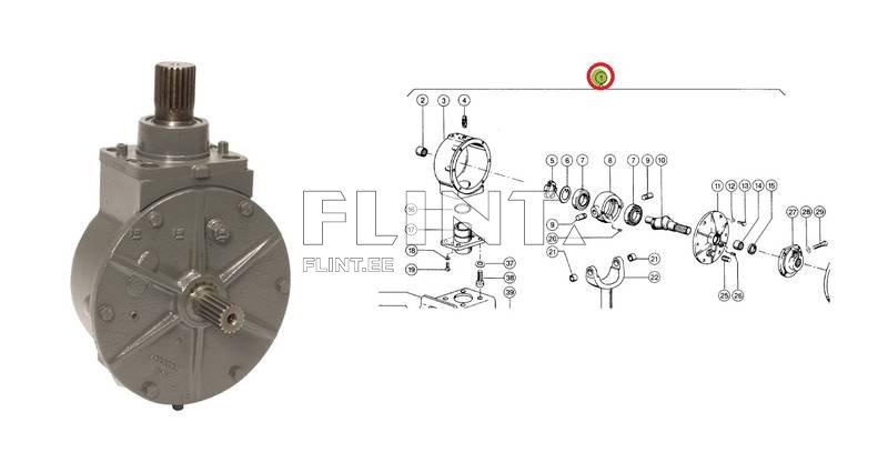 Gearbox Claas 643656.0