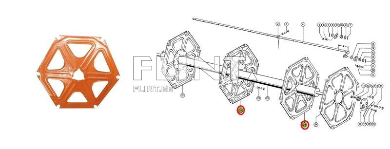 Haspli kodar Claas 6773181