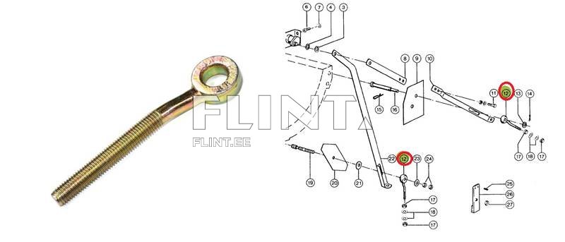 Bolt Claas Dominator 68 (726015.0)