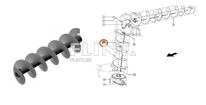 Auger Claas 755206.4