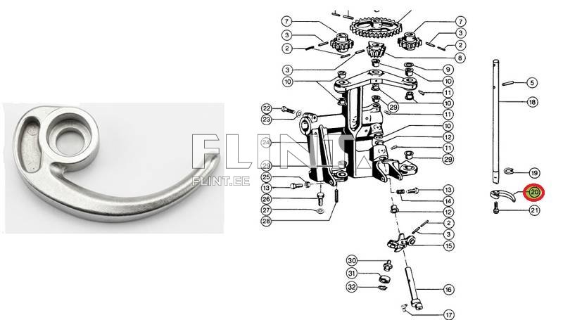 Hook Claas 803901