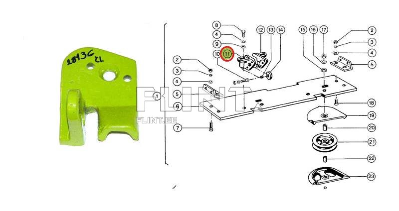 Carrier Claas 804467