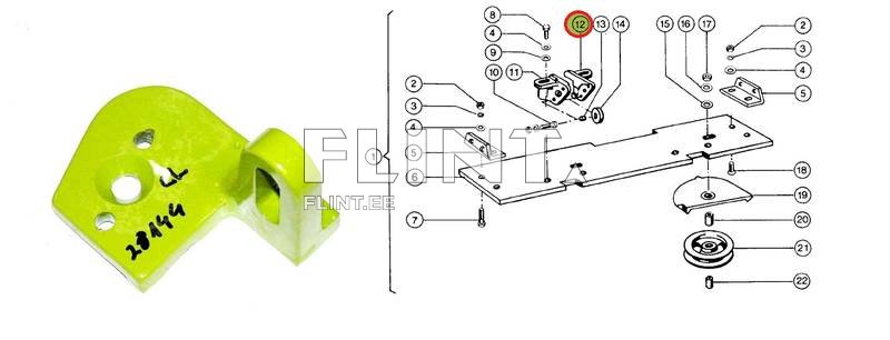 Carrier Claas 804468