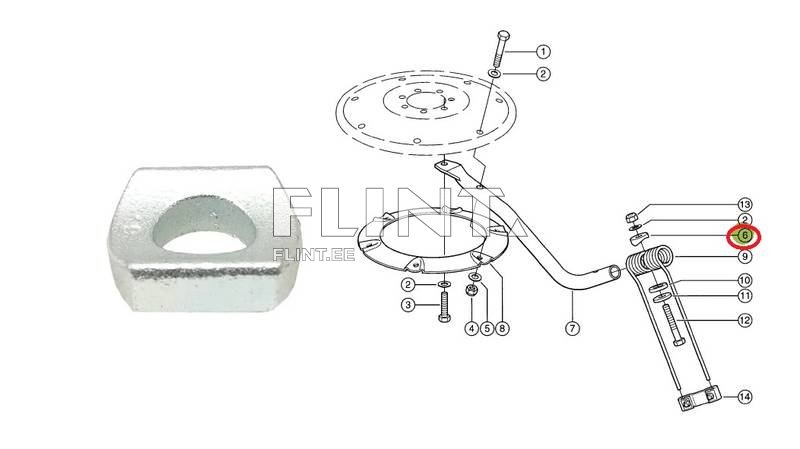 Washer Claas 9095682
