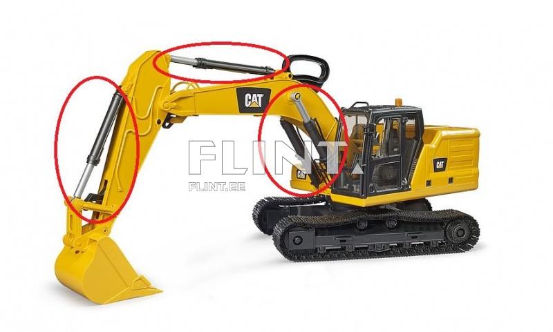 Hydraulisylinteri CAT Kaivinkone 43491
