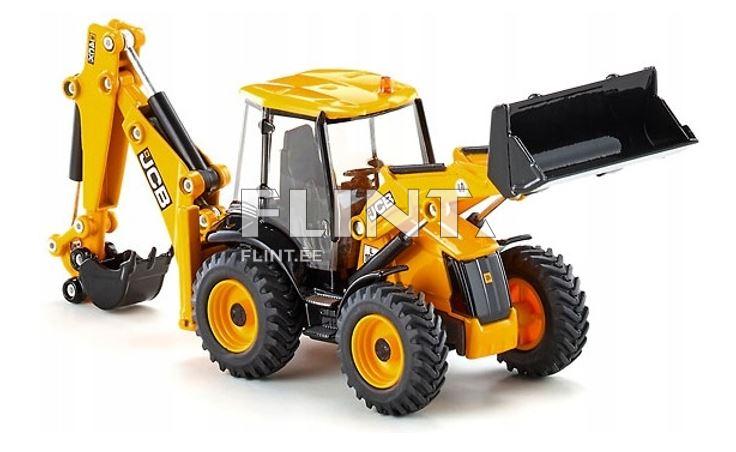 Backhoe loader JCB 4CX SIKU 1:50 (180x51x84mm)