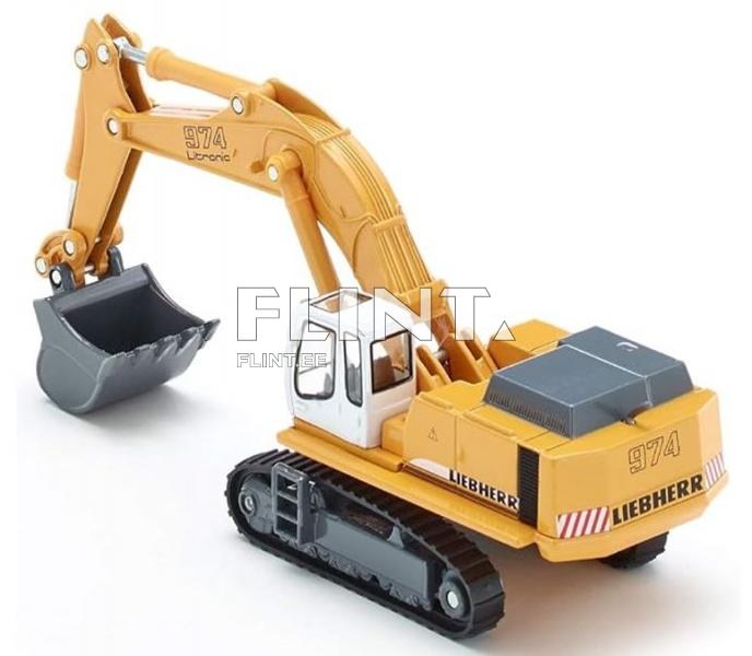 Hydraulic excavator Liebherr SIKU 1:87 (151x55x69mm)