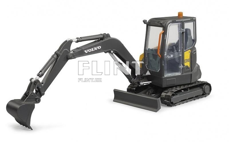 Kaivinkone Volvo ECR40 (22,5x11,4x16,5cm) Bruder Kaivinkone Volvo ECR40 (22,5x11,4x16,5cm) Bruder