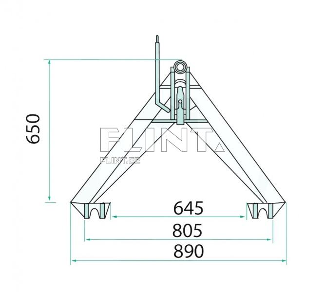 A-raami Cat.1 (1200kg) A-raami Cat.1 (1200kg)